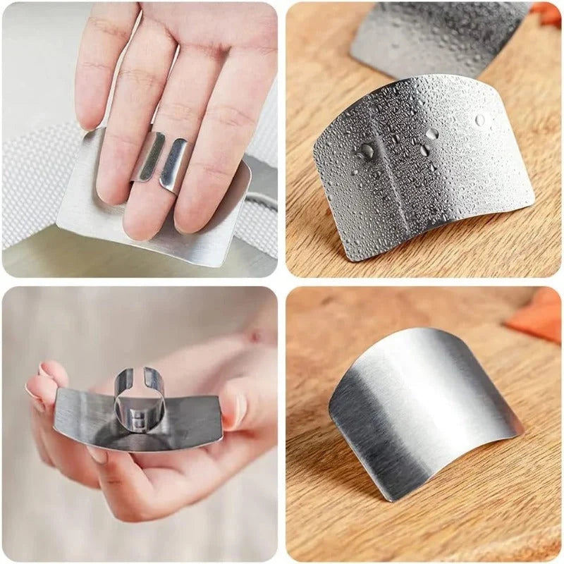 Purpose-Built Stainless Steel Finger Guard for Everyday Use