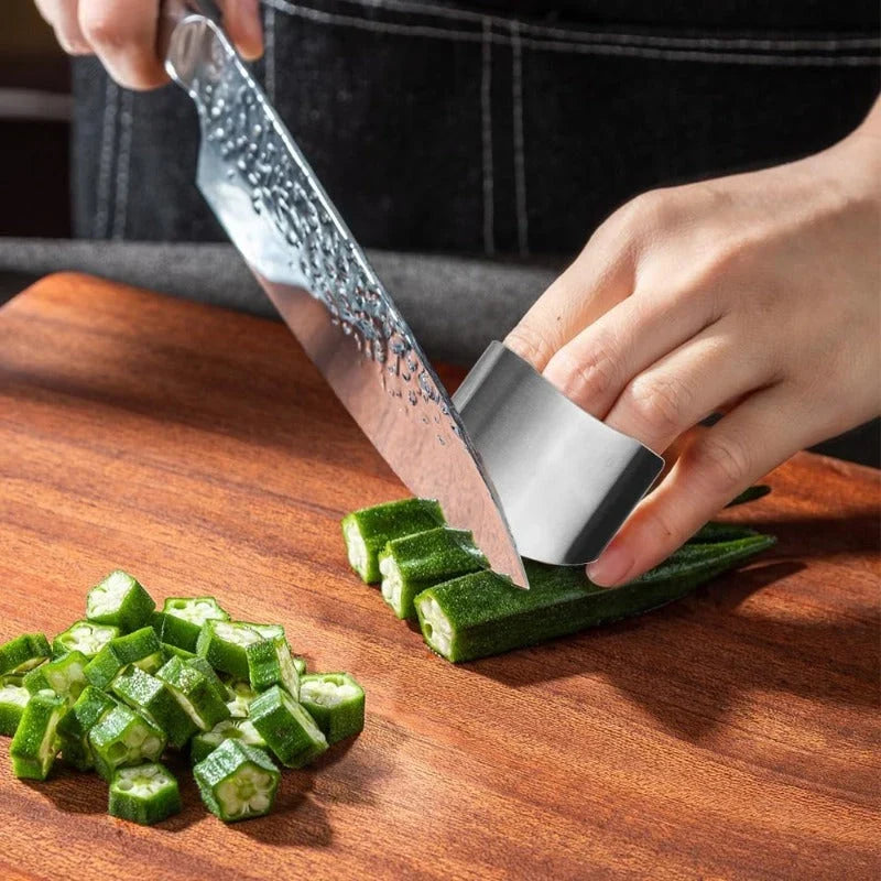 Purpose-Built Stainless Steel Finger Guard for Everyday Use