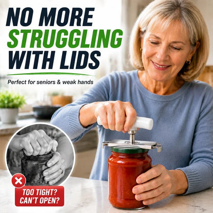 Practical Stainless Steel Jar Opener & Bottle Lid