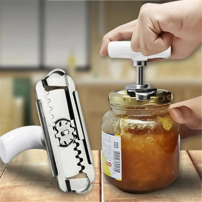 Practical Stainless Steel Jar Opener & Bottle Lid