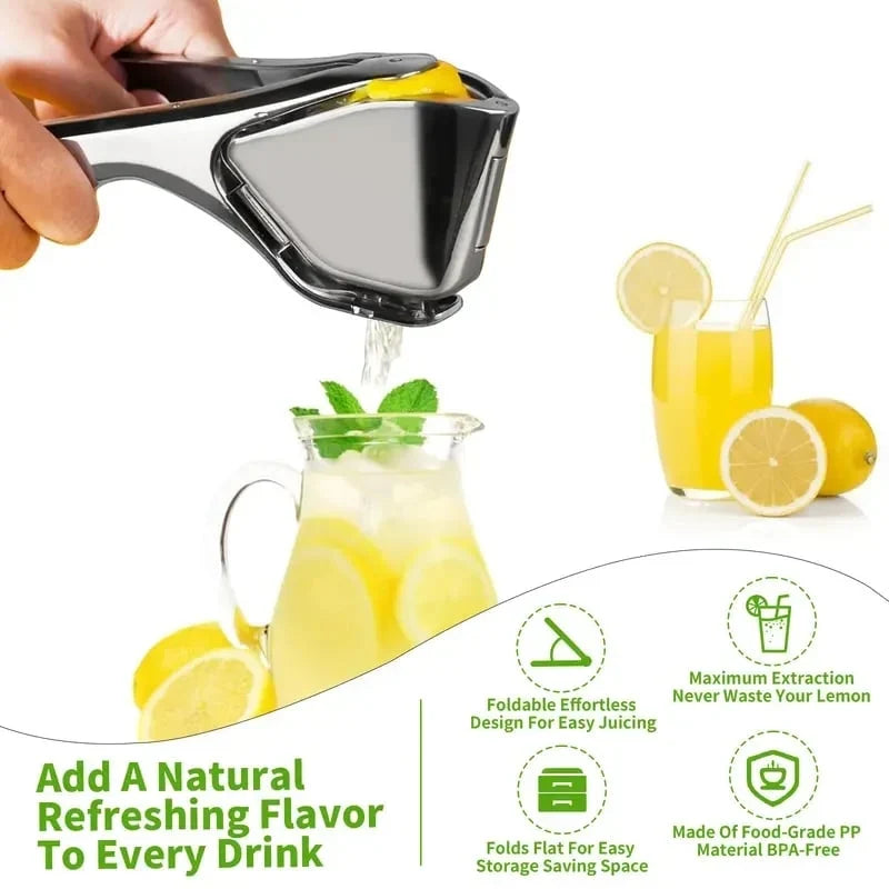 Practical Lemon Juice Squeezer – Heavy Duty Citrus Press, hand