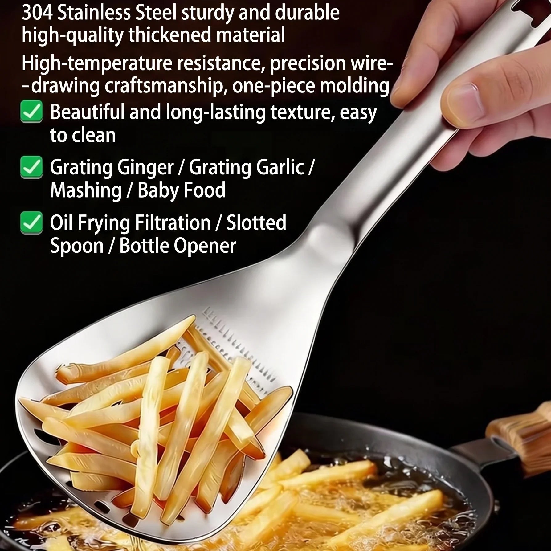 Easy-Use 5-in-1 Stainless – Kitchen Helper for Daily Kitchen Tasks
