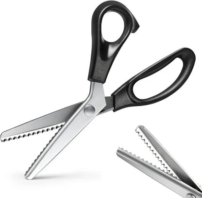 Serrated Stainless Steel Pinking Shears for Fabric Crafts