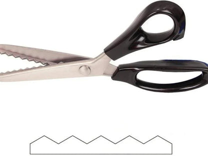 Serrated Stainless Steel Pinking Shears for Fabric Crafts