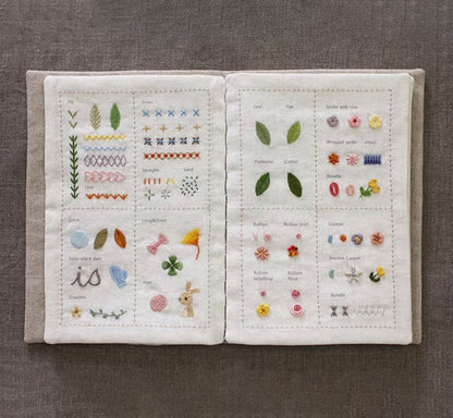 2026 Embroidery Stitch Practice Book for Beginning Crafters
