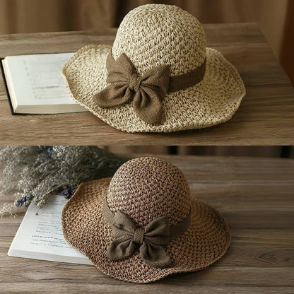 Comfort-Focused Straw Hat with Retro – for Summer for Everyday Wear