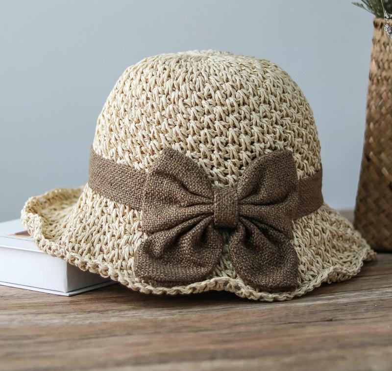 Comfort-Focused Straw Hat with Retro – for Summer for Everyday Wear