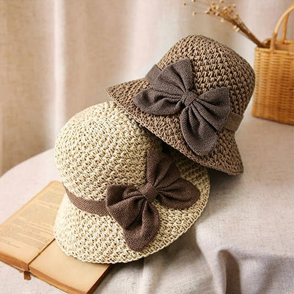 Comfort-Focused Straw Hat with Retro – for Summer for Everyday Wear