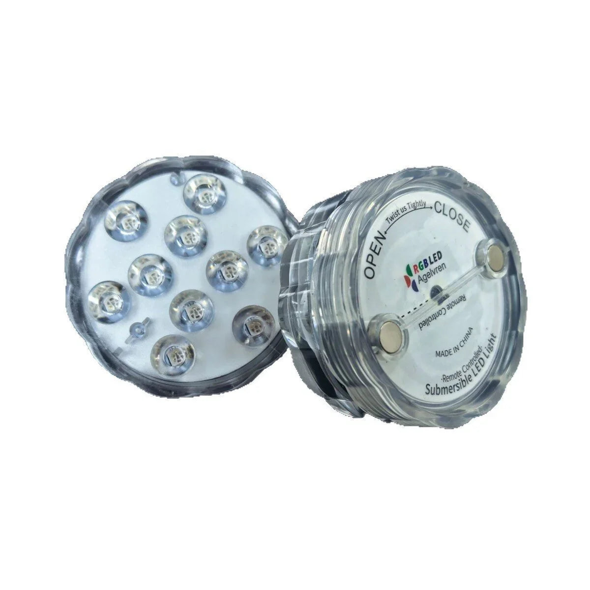 Vibrant Submersible LED Pool Lights with RF Remote