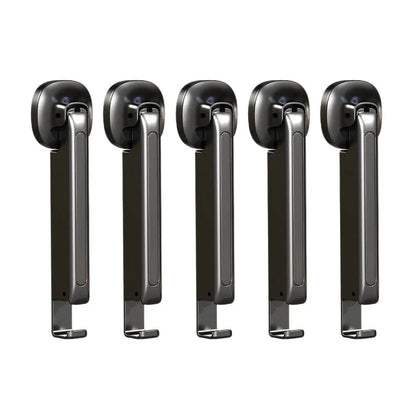 Purpose-Built Suction-Cup Telescoping Folding Clothes Rack – No