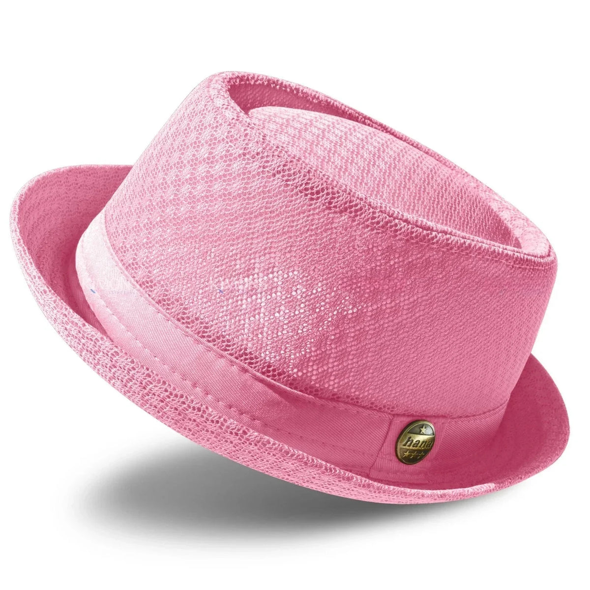Breathable Mesh Pork Pie Hat for Summer Style