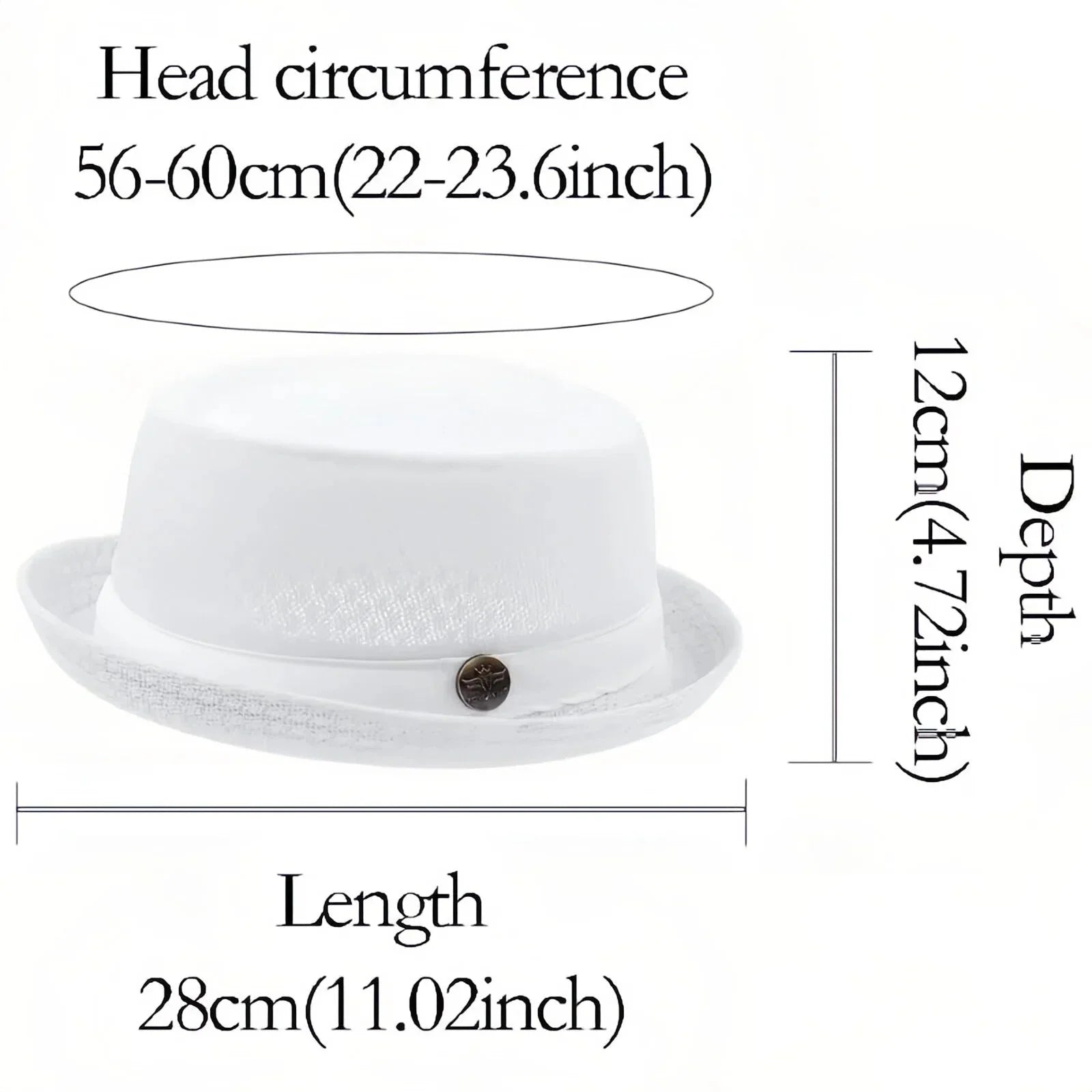 Breathable Mesh Pork Pie Hat for Summer Style