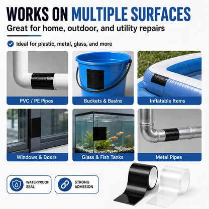Purpose-Built Super Waterproof Repair Tape for Everyday Use