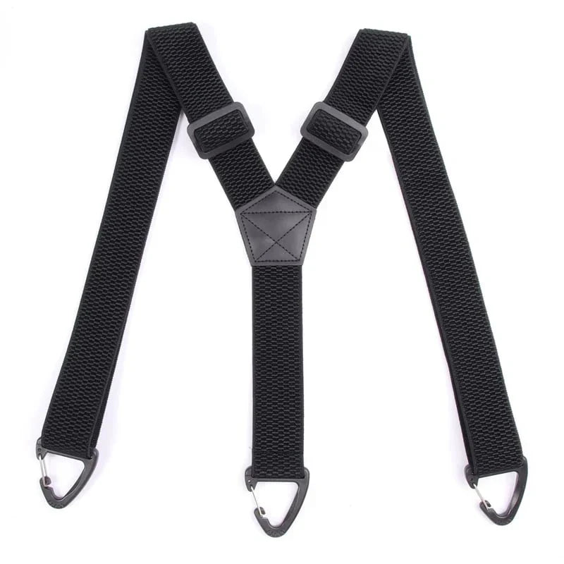 Men's X-Back Suspenders with Secure Hook Clips