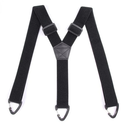Men's X-Back Suspenders with Secure Hook Clips