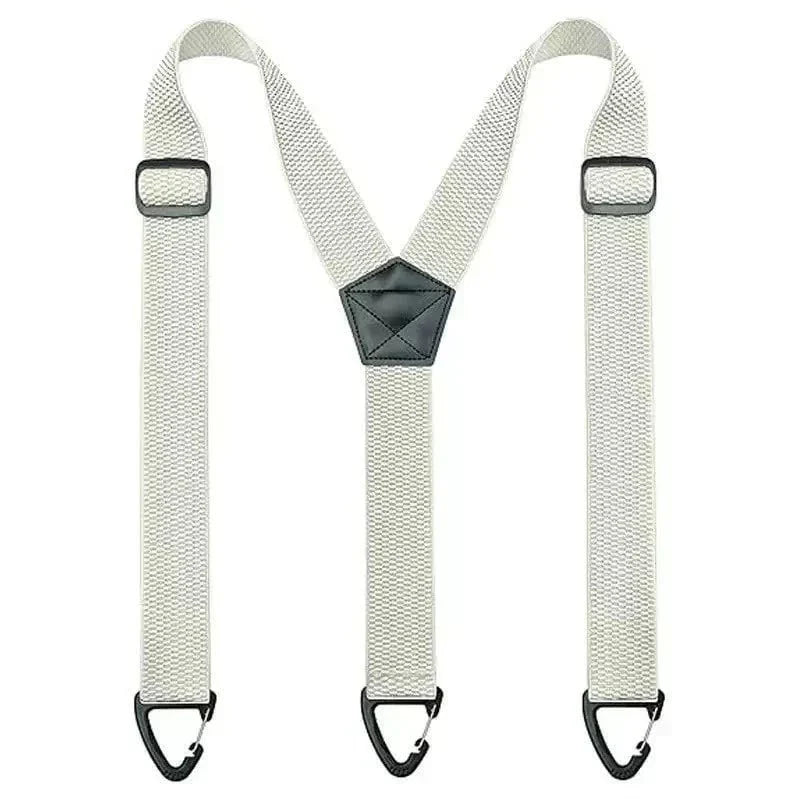 Men's X-Back Suspenders with Secure Hook Clips