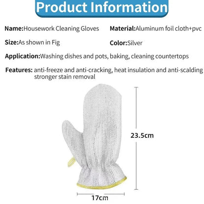 Workshop-Ready Dishwashing Wire Gloves for Precise Repairs