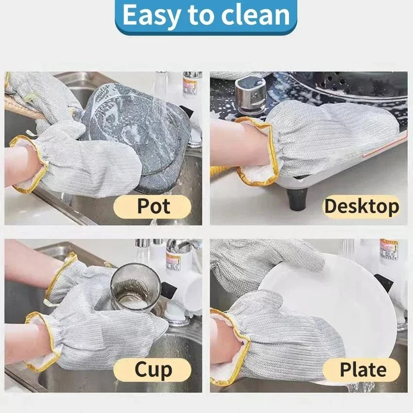 Workshop-Ready Dishwashing Wire Gloves for Precise Repairs
