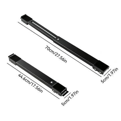 Purpose-Built 2-Pack Adjustable Telescopic Heavy Duty Metal Frame