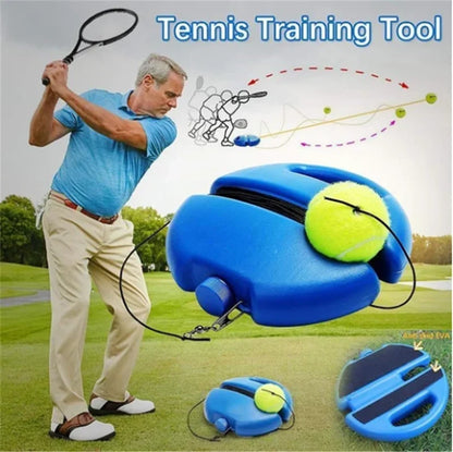 Hands-On KIT Tennis Trainer – Self-study tool, adjustable height &