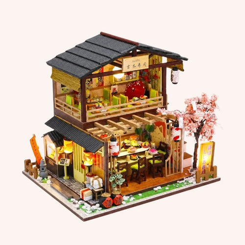 Purpose-Built Sakura Sushi Bar Miniature Display for Everyday Use