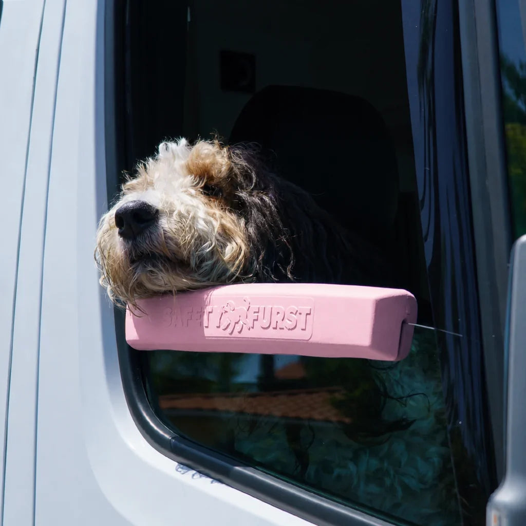 Vehicle-Ready Dog Car Window Chin Rest Cushion – Comfy Head Support