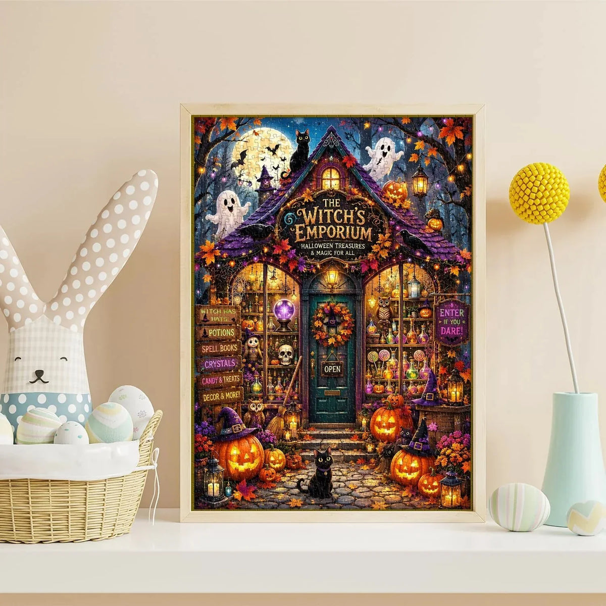 Hands-On The Witch’s Emporium Jigsaw Puzzle 1000