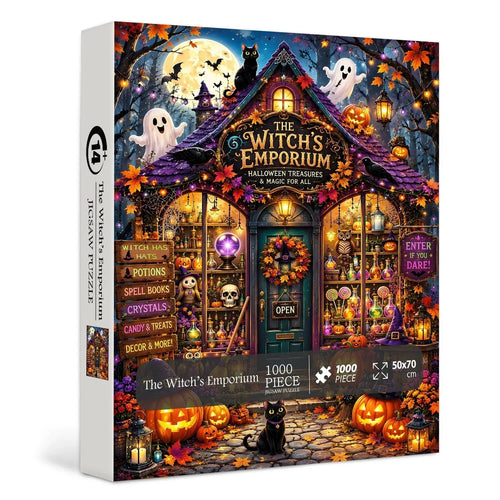 Hands-On The Witch’s Emporium Jigsaw Puzzle 1000