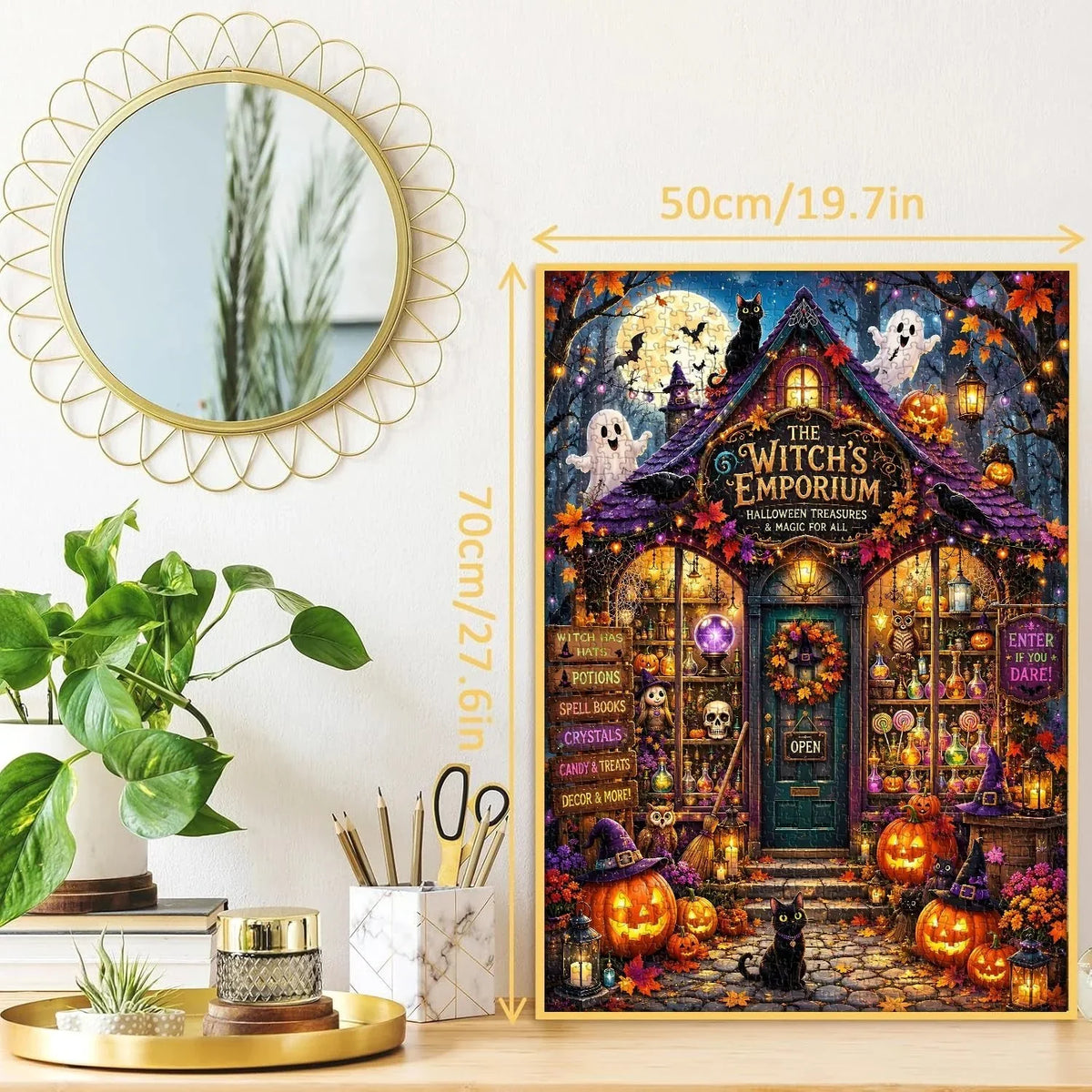 Hands-On The Witch’s Emporium Jigsaw Puzzle 1000