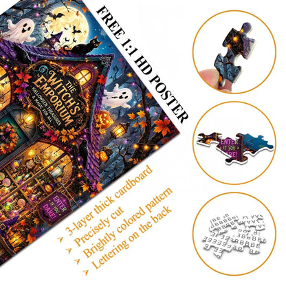 Hands-On The Witch’s Emporium Jigsaw Puzzle 1000