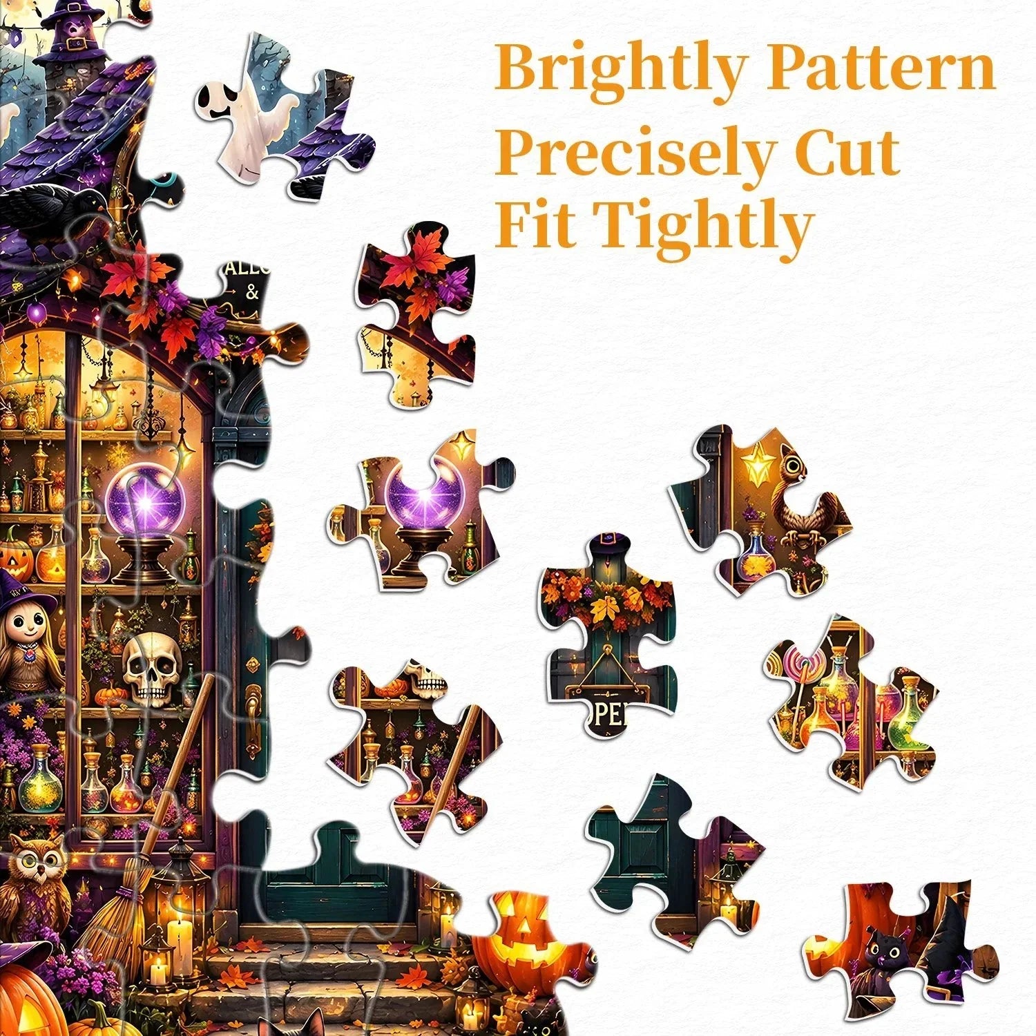 Hands-On The Witch’s Emporium Jigsaw Puzzle 1000