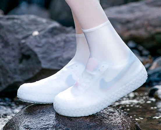 Task-Ready Thick Wear-Resistant Waterproof Shoe Cover for Home Upkeep