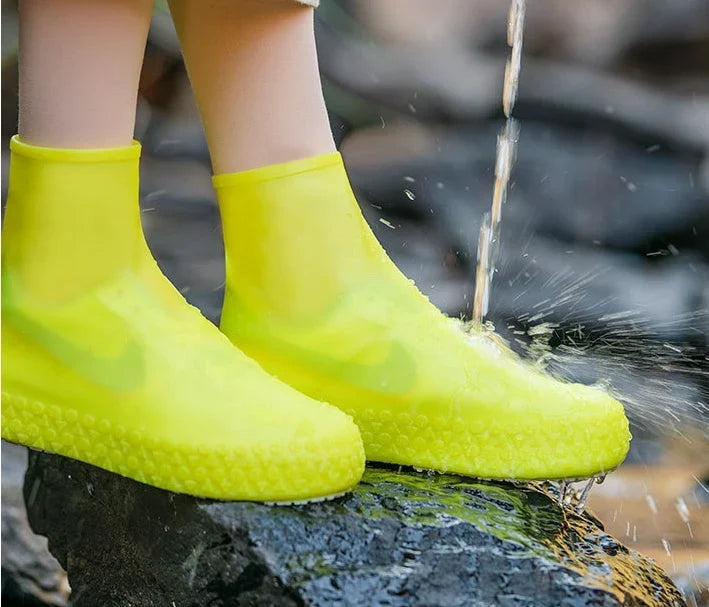 Task-Ready Thick Wear-Resistant Waterproof Shoe Cover for Home Upkeep