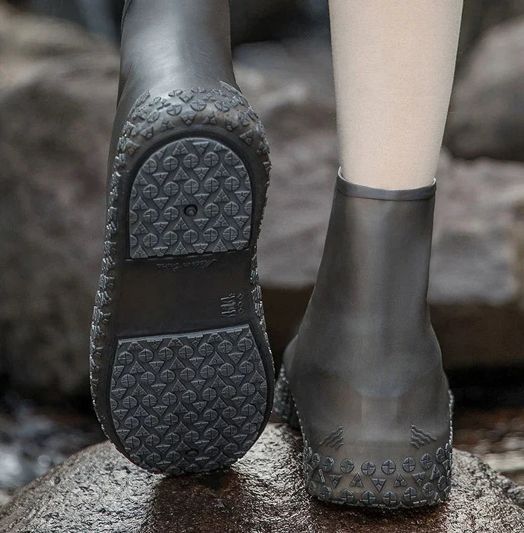 Task-Ready Thick Wear-Resistant Waterproof Shoe Cover for Home Upkeep