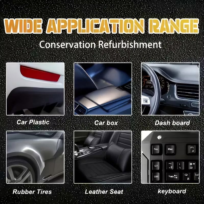 Vehicle-Ready Tire Coating & Trim Restorer: Bring Back the Original