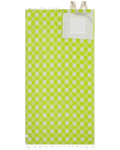 2-in-1 Organic Cotton Towel Backpack