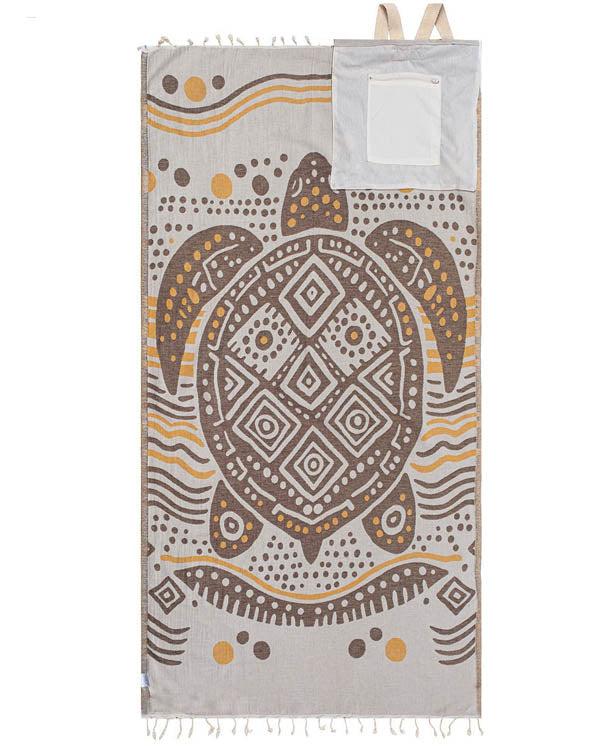 2-in-1 Organic Cotton Towel Backpack