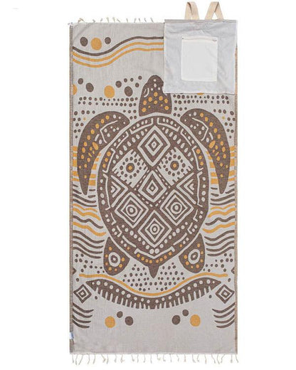 2-in-1 Organic Cotton Towel Backpack