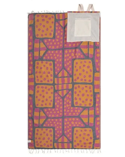 2-in-1 Organic Cotton Towel Backpack
