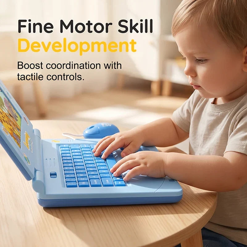 Hands-On Interactive Simulation Toy Laptop for Creative Play