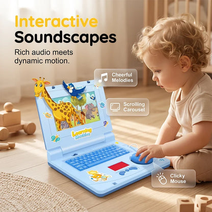 Hands-On Interactive Simulation Toy Laptop for Creative Play