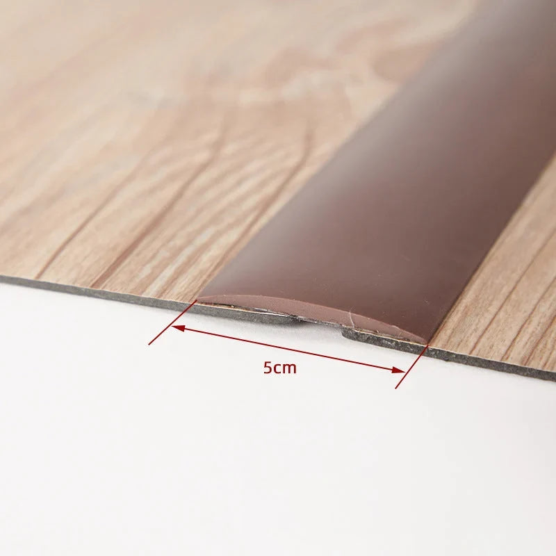 Space-Saving Self-Adhesive Flexible Floor Transition