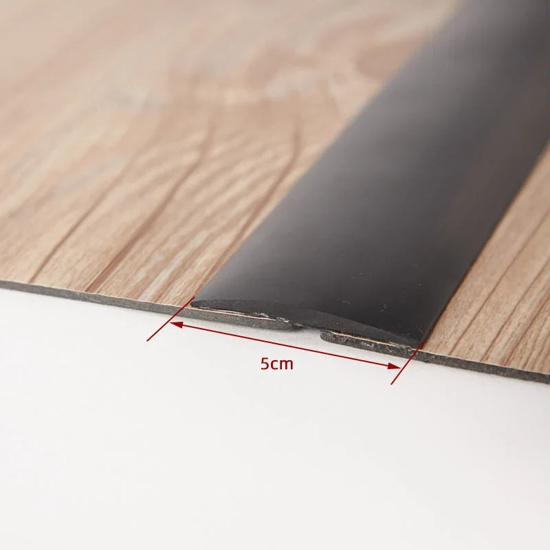 Space-Saving Self-Adhesive Flexible Floor Transition