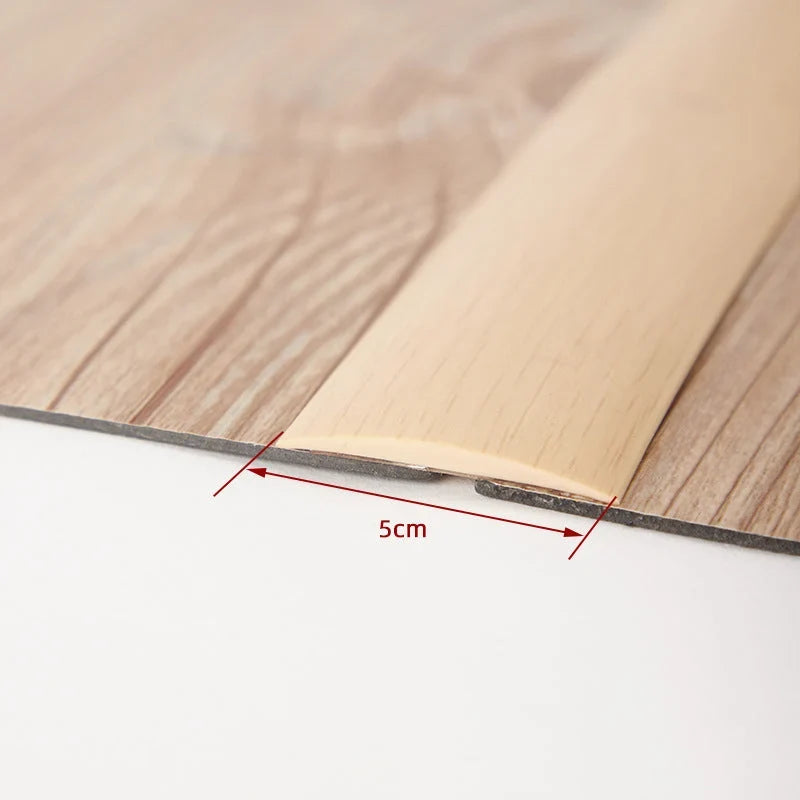Space-Saving Self-Adhesive Flexible Floor Transition