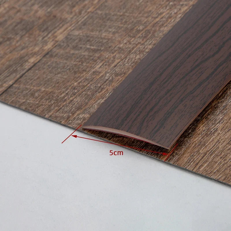 Space-Saving Self-Adhesive Flexible Floor Transition