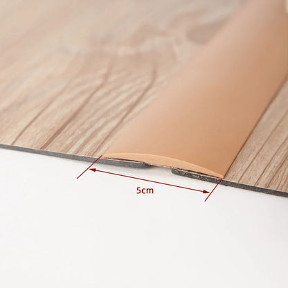 Space-Saving Self-Adhesive Flexible Floor Transition