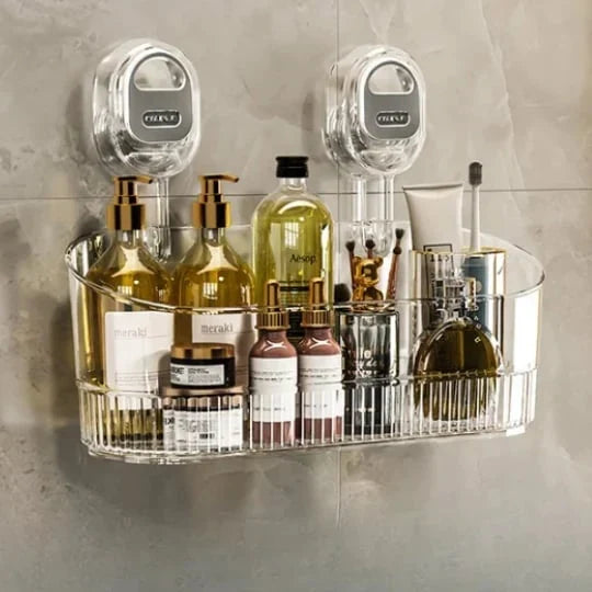 Space-Saving Transparent Home Organizer for Tidy Storage