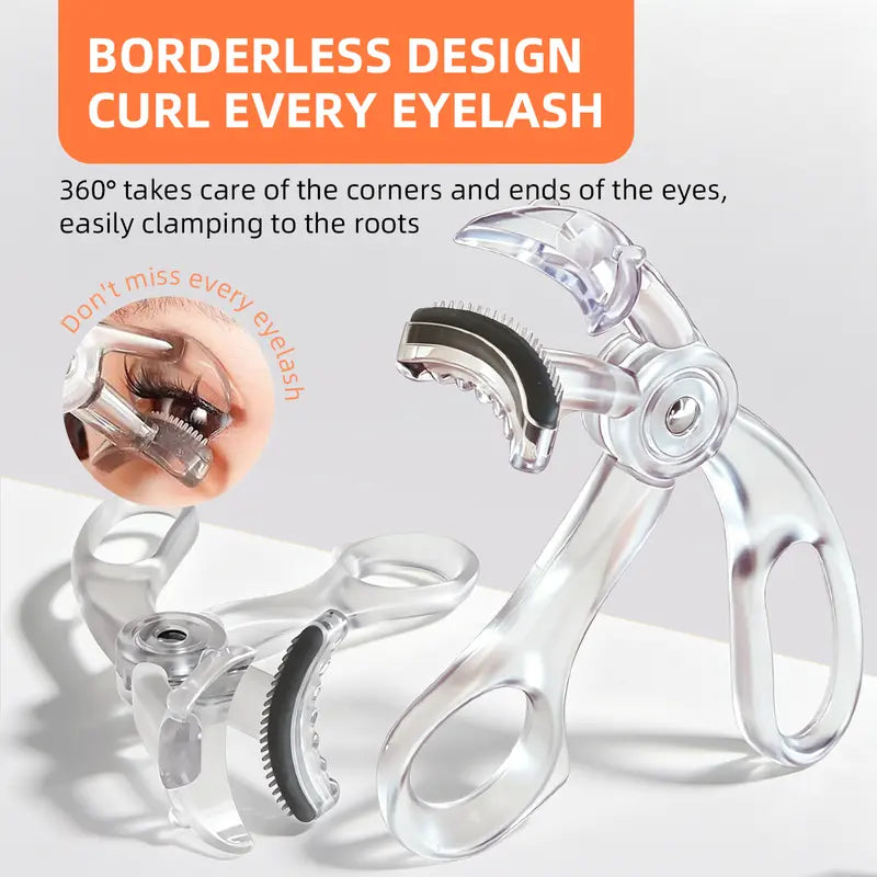 Purpose-Built 3 - PACK Wide-Angle Curler with Comb for Everyday Use