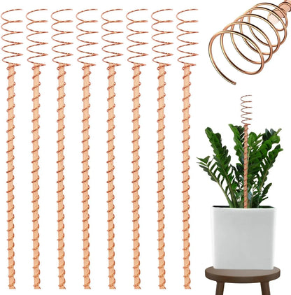 Outdoor Electroculture Plant Stakes 8 Pack – Enhance Plant Growth