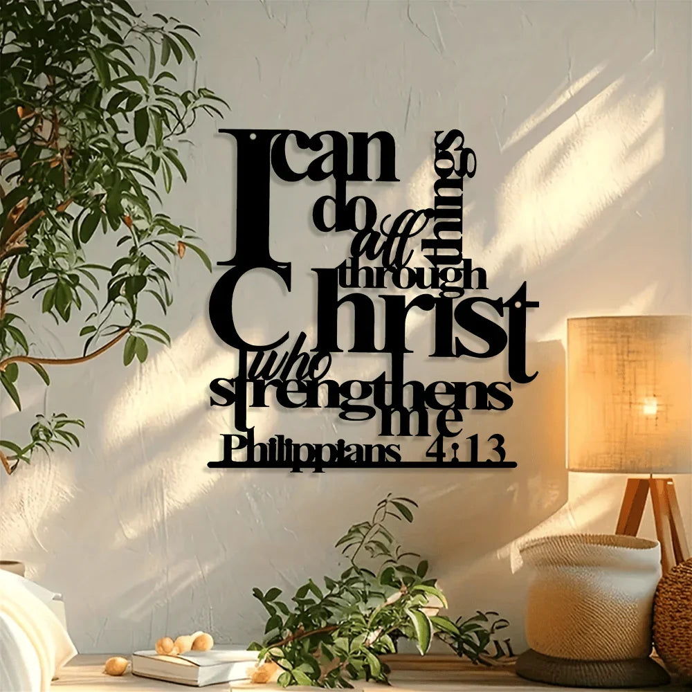 Purpose-Built Christianartworkshop Philippians 4:13 I Can Do All